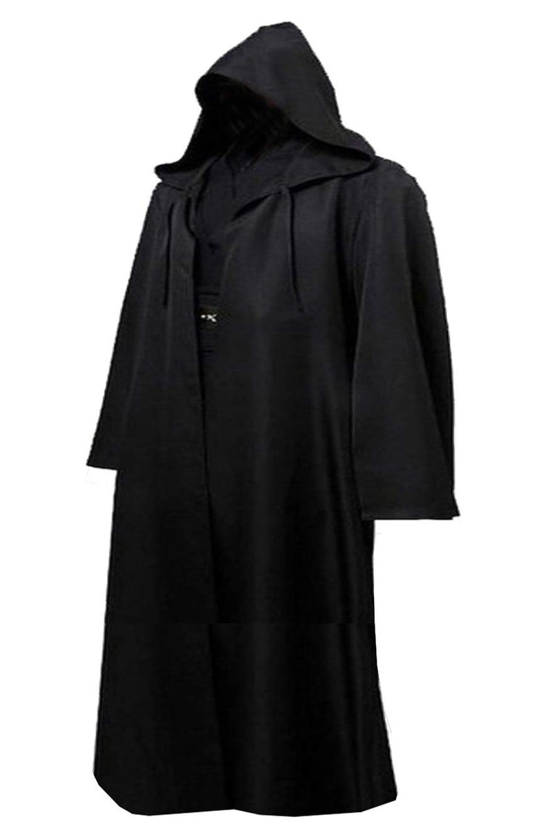 GOLDSTITCH Men Hooded Robe Cloak Knight Fancy Cool Cosplay Costume - Image 1